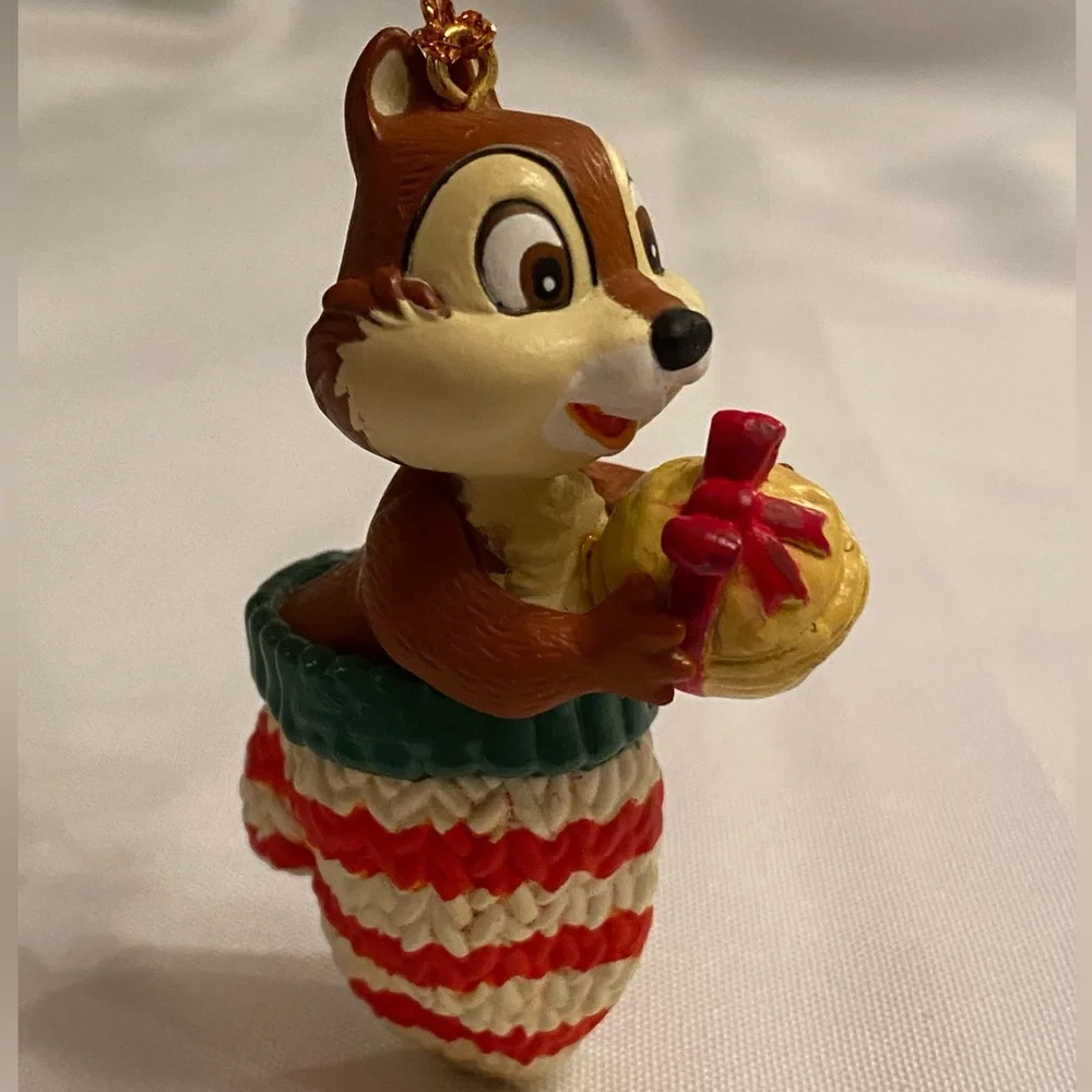 Vintage Walt Disney Christmas Ornament - Chip - in original box